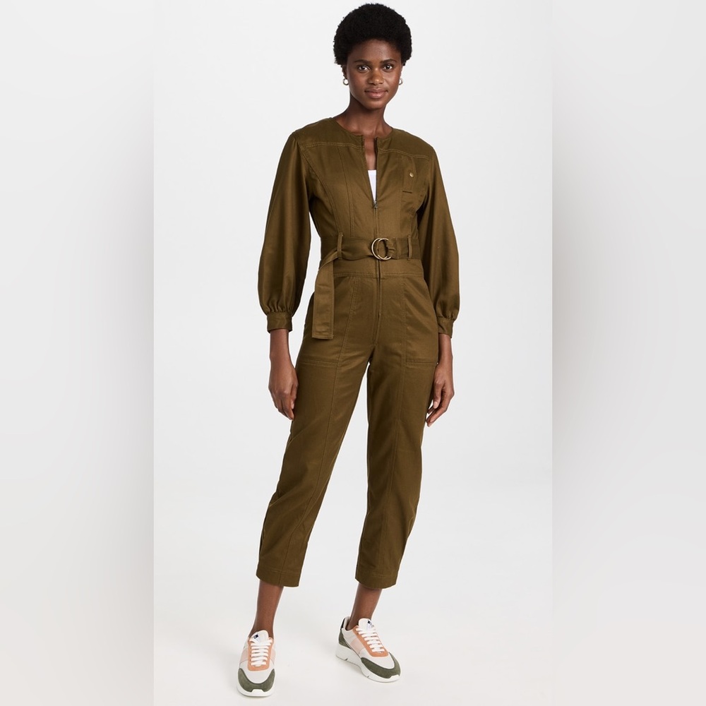 Madewell Tapered Leg Jumpsuit - NWT Golden Spinach